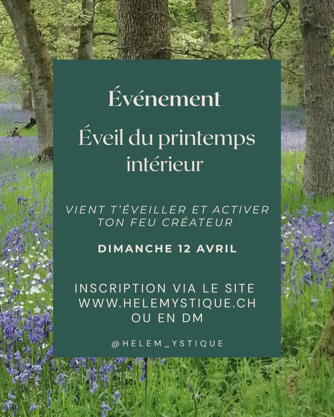 Eveil du printemps intérieur